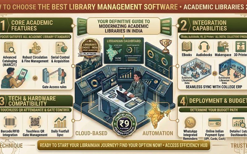 How to Choose the Best Library Management Software in India 2026