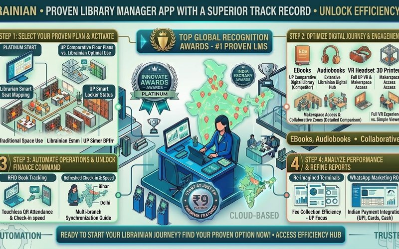 Library Manager App with Better Track Record: How Librainian Helps Modern Libraries Manage Better