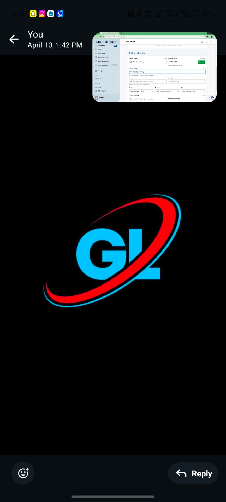 GLeaves library Logo