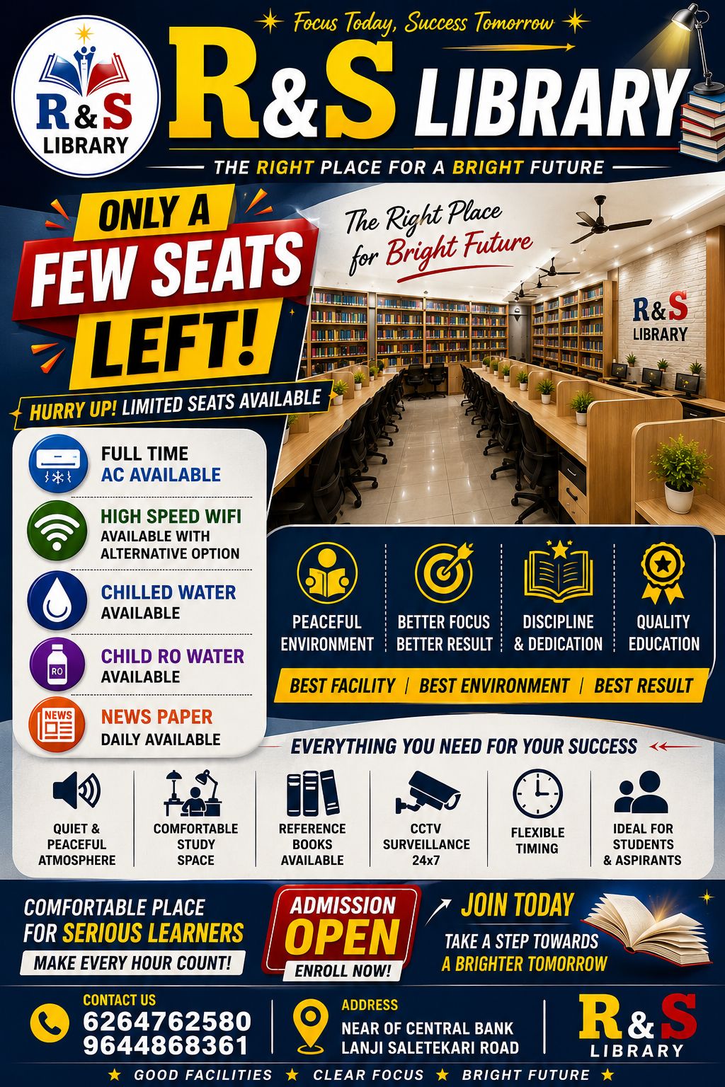 R & S self study centre & library Logo